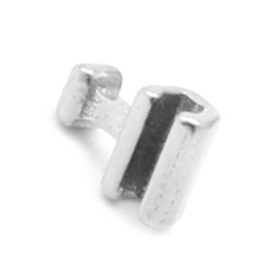 100 Packs Dental Orthodontic Stainless Steel Sliding Crimpable Hook Short 1.6mm
