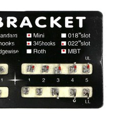 Dental Orthodontic Mental Bracket Brace Mini MBT Slot 022 345 hooks 5-100 packs