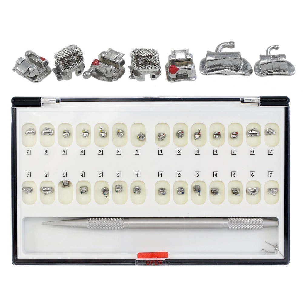 Orthodontic Self Ligating Brackets Buccal Tubes 7-7 Thomas M Roth MBT 022 Damon