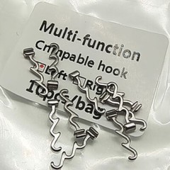 100Pcs Dental Orthodontic Long/Short/Left/Right/Cross/Stops Crimpable Hooks