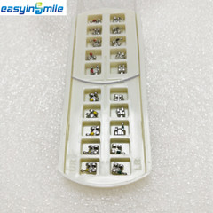 30packs Dental Orthodontic Brackets Roth 345 with Hook 022 Metal Mini Mesh Base