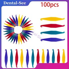 Dental Orthodontic Elastic Placers Plastic Hooks for Braces Rubber Bands
