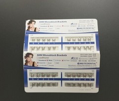 100Sets Dental Orthodontic MIM Monoblock Brackets Mini Roth/MBT 022 345 hooks