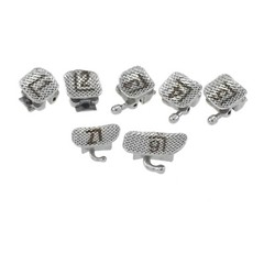 Dental Orthodontic Self Ligating Brackets Damon Q Clear Ceramic Metal Roth MBT