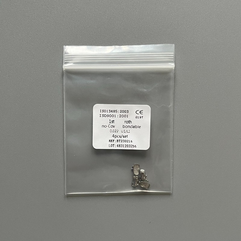 50Pack Dental Orthodontic Buccal Tubes 1st MBT/Roth/Edgewise .022 Molar Bondable