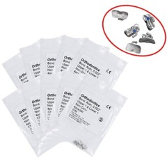 10 Packs Dental Orthodontic Buccal Tube Non-Conv Bond Roth 0.022″U1 L1 4pcs/pack