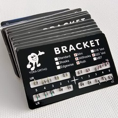10 Packs YOKA Dental Orthodontic Metal Brackets Braces Mini Roth.022 Hooks 345
