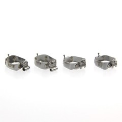 85 Set Orthodontic Molar Bands Roth Convertible Double Tubes Lingual Sheath 3M