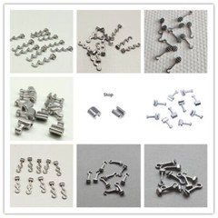 10Packs Dental Orthodontic Long/Short/Left/Right/Cross/Stops Crimpable Hooks