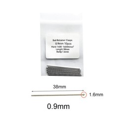 5 Pack Dental High Quality Retainer Clasps Tooth Gancia Palla Appliance 3 Sizes