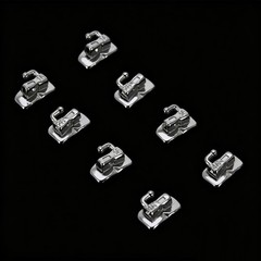 MacDent Dental Orthodontic Buccal Tubes 1st 2nd Molar Tube Roth MBT 022 Bondable