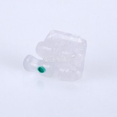 20pcs Dental Orthodontic Ceramic Brackets Braces Hooks 345 AZDENT 5/5 Roth .022
