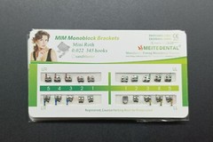 100Sets Dental Orthodontic MIM Monoblock Brackets Mini Roth/MBT 022 345 hooks