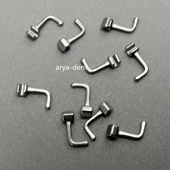 10pcs/pack Dental Orthodontic 90degrees Crimpable Hooks Right/Left Bending Hook
