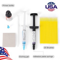 Dental Orthodontic Brackets Mini Roth/MBT.022 345Hook/Ortho Bonding Adhesive kit