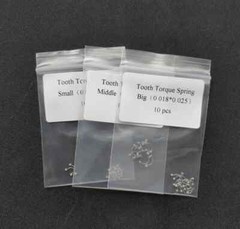 10Pcs/Bag Dental Orthodontic Anterior Teeth Torque Wire Spring Rectangular