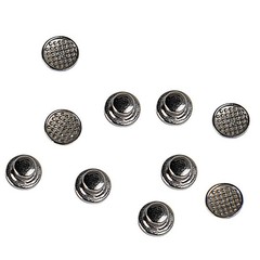 AZDENT Botones linguales adhesivos de ortodoncia dental Base redonda 10pcs/pack