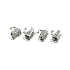 10X Dental Orthodontic Metal Brackets Mini MBT 022 345 1st Molar Buccal Tube 6-6