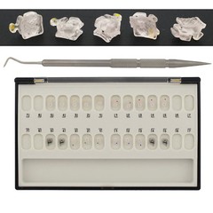 Dental Orthodontic Self-ligating Brackets Clear Ceramic Damon C Braces Roth 022