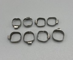 Dental Orthodontic 1st Molar Bands Buccal Tubes Roth 018 U1/L1 Size #29-44+ Band