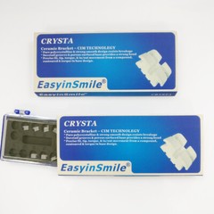 5packs Dental Orthodontic Bracket Ceramic Clear Mini Braces Roth 3 with Hook 022