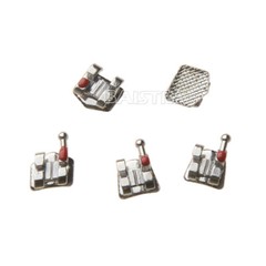 50 Packs Dental Orthodontic Bracket Braces Standard Roth .022 Hooks 3-4-5 AZDENT