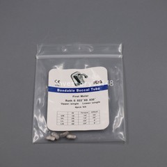 1 Pack Dental Orthodontic 1st Molar Bracket Buccal Tube Bondable Roth 022 4Pcs