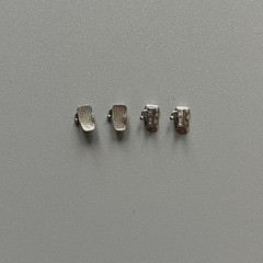 50Pack Dental Orthodontic Buccal Tubes 1st MBT/Roth/Edgewise .022 Molar Bondable