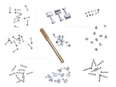 Dental Orthodontic Crimpable Hooks Stops/Long/Short/Sliding/Cross Tube 10 Types