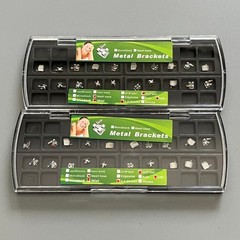 5Sets Dental Orthodontic Metal Brackets Mini MBT 022 345 hooks Mesh Base Bracket