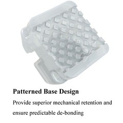 5 Kits Dental Damon Clear Brackets Orthodontic Self-ligating Ceramic MBT 022 345