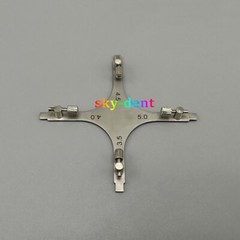 Dental Orthodontic Bracket Positioner Bracket Placement Gauge Locator Instrument