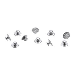10 Pcs/Pack Orthodontic Ortho Dental Round Bondable Lingual Buttons Mesh Base