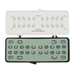 10 Set Orthodontic Brackets MIM Dental Braces 1st Molar Tube Roth 022 3 4 5 6-6