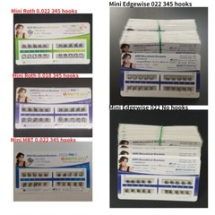 10 Sets Dental Brackets Ortodoncia Braces For Teeth 018 022 Roth Mbt Edgewise