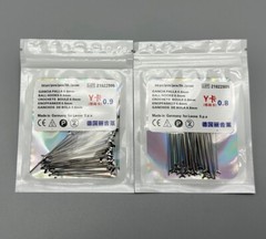 10Pcs Dental Ball Retainer J Clasp Oblique Clasps Bars Ball/Y-Type Scheu Style