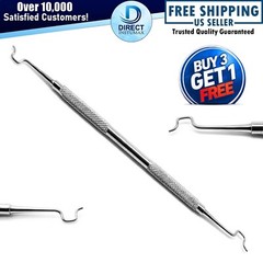 3Pcs Orthodontic Dental Tool Set – Braces Placement Tweezer With Ligature Scaler