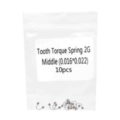 10Pcs/Bag Dental Orthodontic Anterior Teeth Torque Wire Spring Rectangular