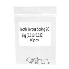 10Pcs/Bag Dental Orthodontic Anterior Teeth Torque Wire Spring Rectangular