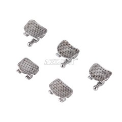 AZDENT Dental Orthodontic Brackets Metal Braces Mini Edgewise Slot.018 Hooks 345
