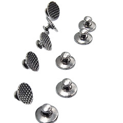 50pcs Dental Orthodontic Lingual Buttons Bondable Round Base 5 Packs