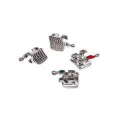 YOKA Dental Ortho Brackets Metal Braces Mini/Standard Roth/MBT 022/018 345Hooks