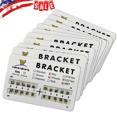 10 packs Dental Ortho Braces Mini/Standard Roth 022 Hook 345 / NITI Arch Wires