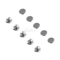 AZDENT Dental Orthodontic Lingual Buttons Bondable Round Split Mesh Base