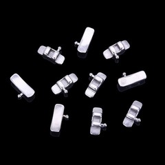 100Pcs Dental Orthodontic Lingual Sheath With Hook Left 5 Packs + Right 5 Packs