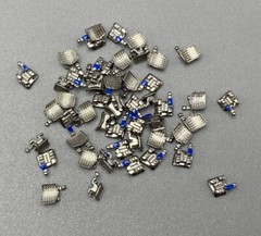 Mini Roth Slot 022 345 hooks Dental Orthodontic Brackets metal Braces*100pcs
