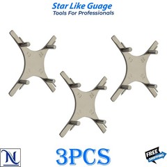 Orthodontic Boone Bracket Gauge Star Positioner Dental Placement Gauge CE