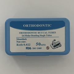 50Sets Dental Orthodontic Buccal Tubes 1st 2nd Molar Tube Roth MBT 022 Non-Con