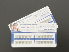 20Sets Dental Orthodontic Brackets MIM Monoblock Mini Edgewise 022 345/no Hooks
