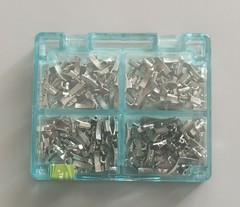 50Set Dental Orthodontics Weldable Buccal Tubes 1st Molar MBT 022 No-Conv
